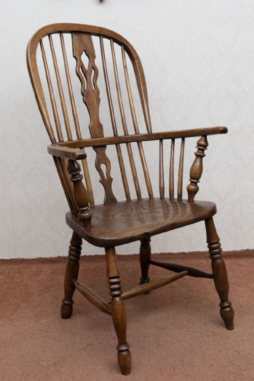 PAIR OF EARLY 19TH CENTURY ASH WINDSOR CHAIRS - ADDITIONAL PHOTO 2