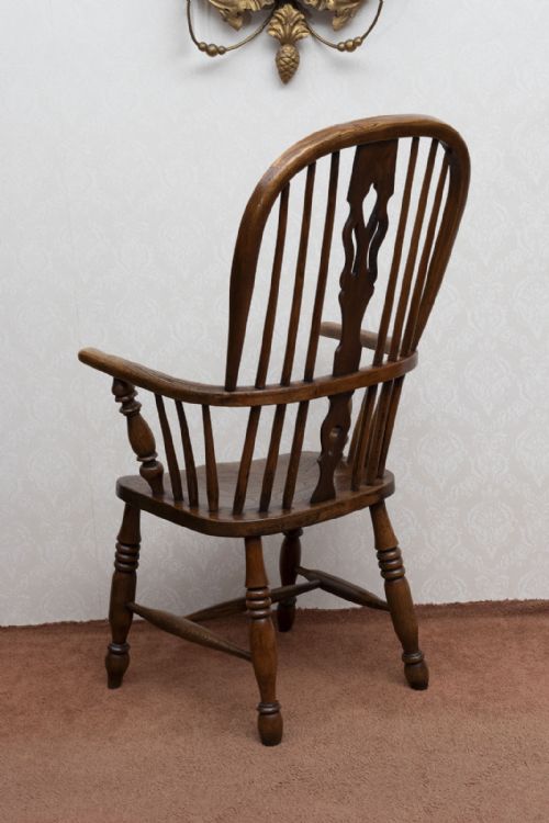 PAIR OF EARLY 19TH CENTURY ASH WINDSOR CHAIRS - ADDITIONAL PHOTO 7