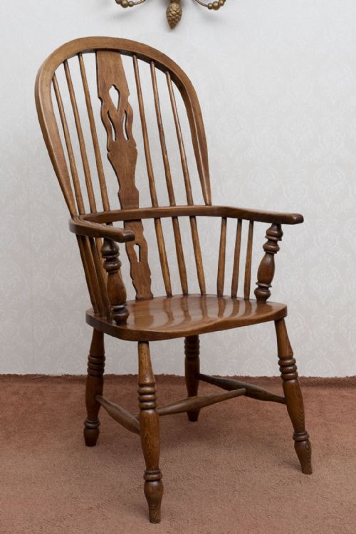 PAIR OF EARLY 19TH CENTURY ASH WINDSOR CHAIRS - ADDITIONAL PHOTO 9
