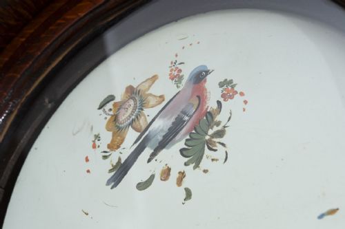 OAK CASED EIGHT DAY GRANDFATHER CLOCK - ADDITIONAL PHOTO 1
