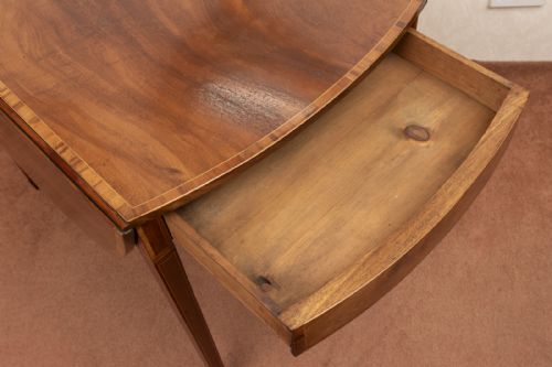OVAL PEMBROKE TABLE OF VERY FINE QUALITY - ADDITIONAL PHOTO 8