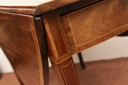 OVAL PEMBROKE TABLE OF VERY FINE QUALITY - ADDITIONAL PHOTO 9