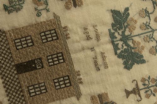 FRAMED SAMPLER BY LOUISA ADAMS AGED 11 YEARS - ADDITIONAL PHOTO 4
