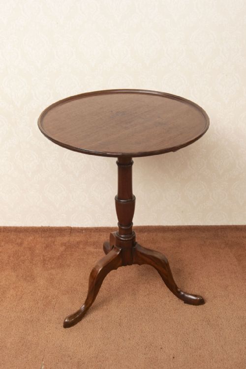 george iii mahogany tripod table - CATEGORY: ANTIQUE TABLES - DATED 1800