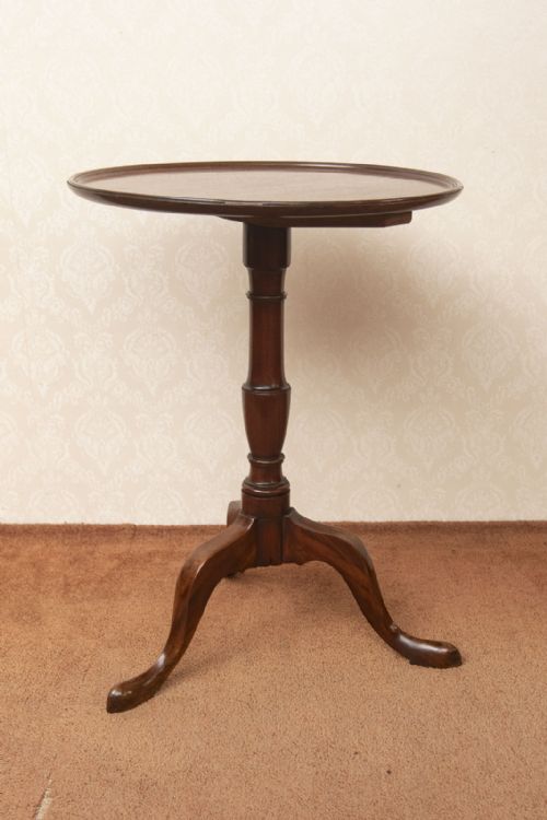 GEORGE III MAHOGANY TRIPOD TABLE - ADDITIONAL PHOTO 1