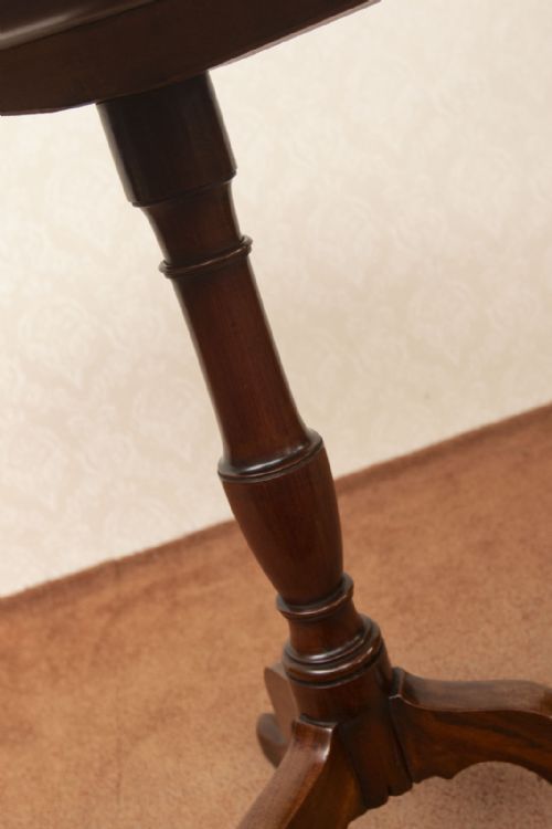 GEORGE III MAHOGANY TRIPOD TABLE - ADDITIONAL PHOTO 2