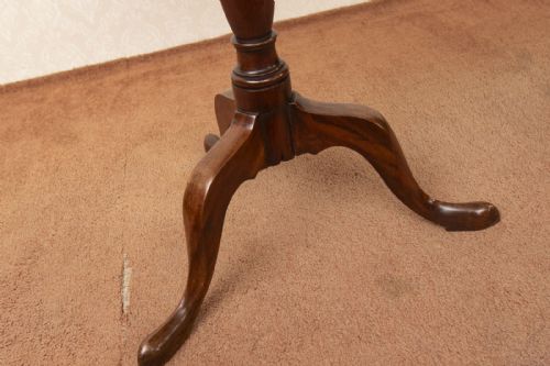 GEORGE III MAHOGANY TRIPOD TABLE - ADDITIONAL PHOTO 3