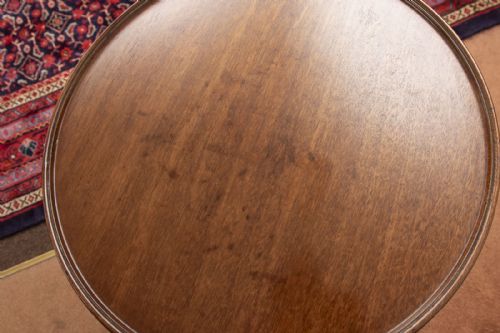 GEORGE III MAHOGANY TRIPOD TABLE - ADDITIONAL PHOTO 5