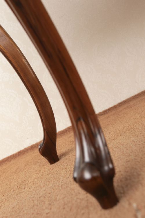 FRENCH TEA TABLE IN SOLID ROSEWOOD - ADDITIONAL PHOTO 2