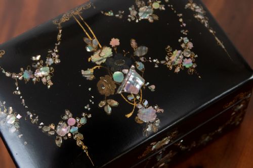 PAPIERMCH INLAID BOX - ADDITIONAL PHOTO 5