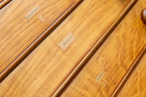 19TH CENTURY BURR WALNUT COLLECTOR'S CABINET - ADDITIONAL PHOTO 5