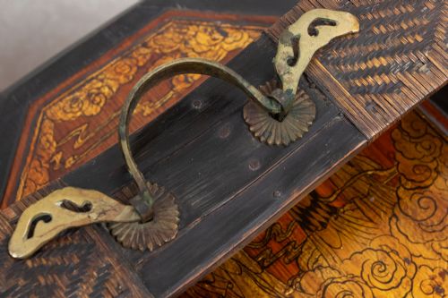 TWO ASIAN MARRIAGE CHESTS IN FINE ORIGINAL CONDITION - ADDITIONAL PHOTO 4