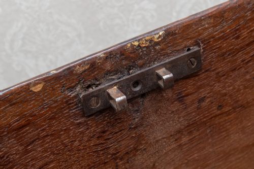 LATE 17TH CENTURY OAK COFFER - ADDITIONAL PHOTO 9