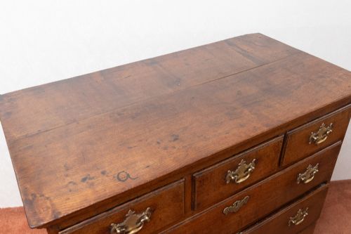GOOD LATE 18TH CENTURY OAK DRESSING CHEST - ADDITIONAL PHOTO 3