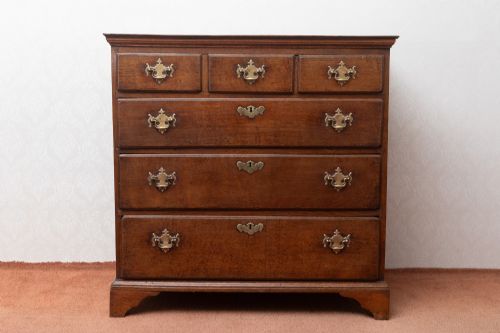 GOOD LATE 18TH CENTURY OAK DRESSING CHEST - ADDITIONAL PHOTO 5