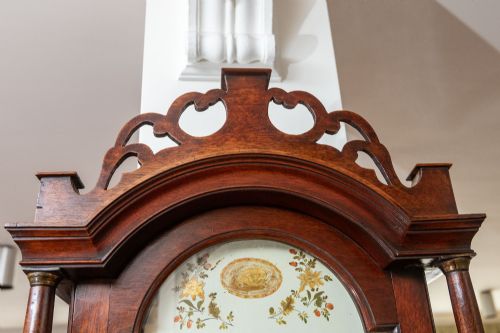 LONGCASE CLOCK BY GREAT YARMOUTH MAKER WM STANFORD - ADDITIONAL PHOTO 3
