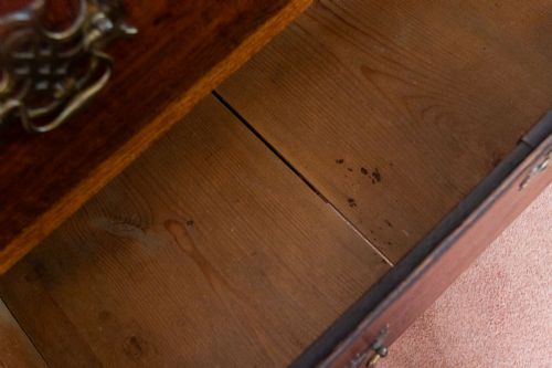 18TH CENTURY OAK CHEST ON STAND - ADDITIONAL PHOTO 8