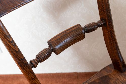 LANCASHIRE SPINDLE BACK ROCKING CHAIR - ADDITIONAL PHOTO 5