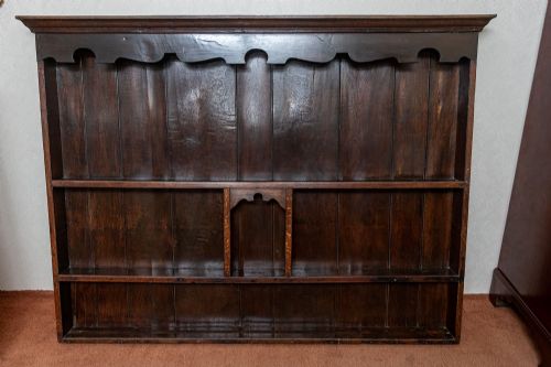 good quality 18th century delft rack in oak - CATEGORY: ANTIQUE FURNITURE - DATED 18TH CENTURY