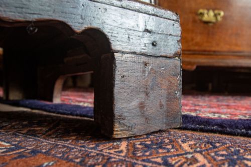 LATE 17TH CENTURY JACOBEAN OAK CHEST OF DRAWERS - ADDITIONAL PHOTO 5