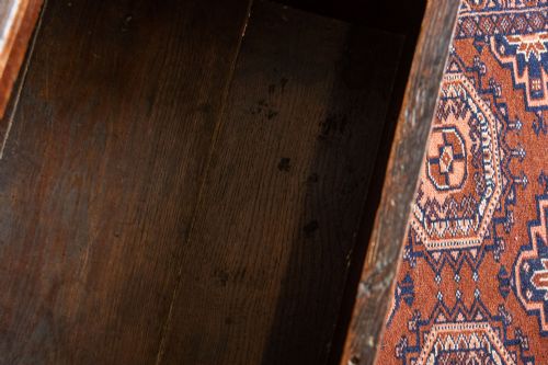 LATE 17TH CENTURY JACOBEAN OAK CHEST OF DRAWERS - ADDITIONAL PHOTO 7