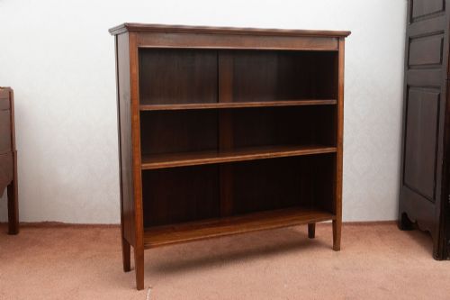 A VERY GOOD BOOKCASE IN SOLID MAHOGANY - ADDITIONAL PHOTO 1