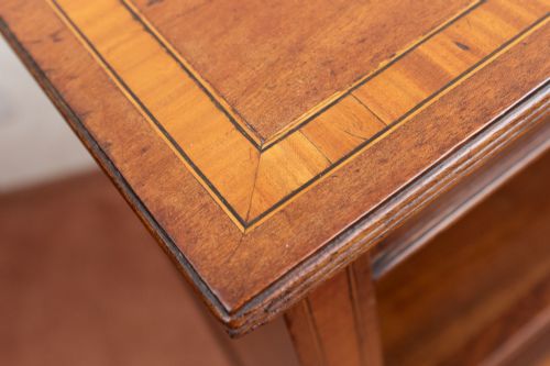 A VERY GOOD BOOKCASE IN SOLID MAHOGANY - ADDITIONAL PHOTO 4
