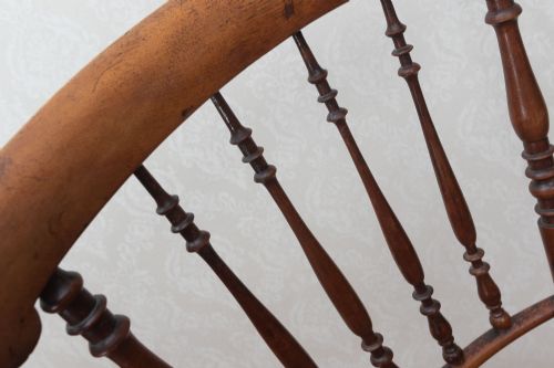 INTERESTING EARLY 19TH CENTURY CORRECTION OR PENANCE CHAIR - ADDITIONAL PHOTO 2