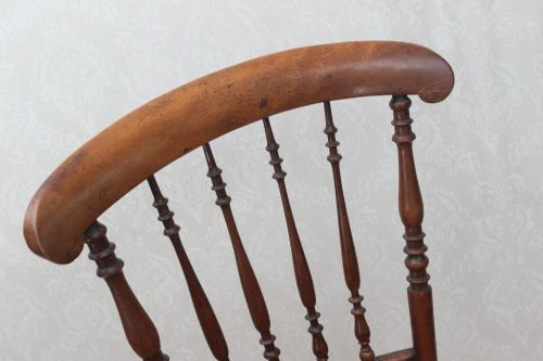 INTERESTING EARLY 19TH CENTURY CORRECTION OR PENANCE CHAIR - ADDITIONAL PHOTO 3