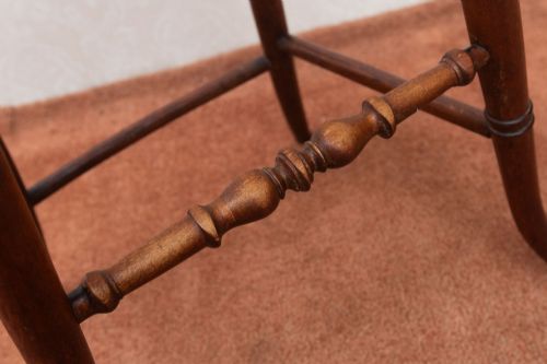 INTERESTING EARLY 19TH CENTURY CORRECTION OR PENANCE CHAIR - ADDITIONAL PHOTO 4