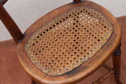 INTERESTING EARLY 19TH CENTURY CORRECTION OR PENANCE CHAIR - ADDITIONAL PHOTO 5