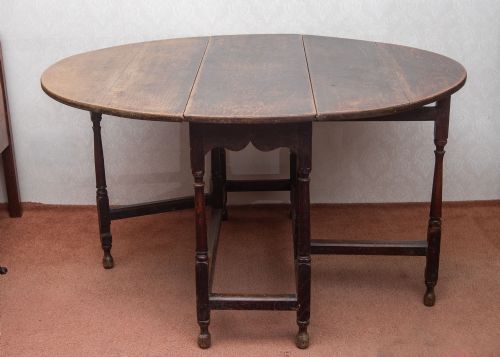 MID 18TH CENTURY GATELEG TABLE IN OAK - ADDITIONAL PHOTO 3