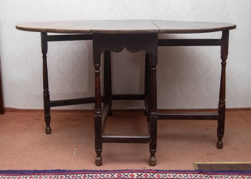 MID 18TH CENTURY GATELEG TABLE IN OAK - ADDITIONAL PHOTO 5