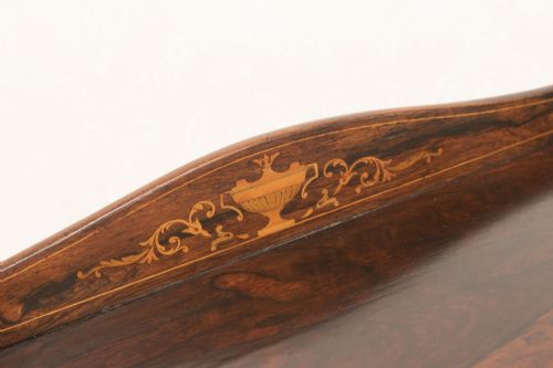 A VERY GOOD LATE 19TH CENTURY MUSIC CANTERBURY - ADDITIONAL PHOTO 3