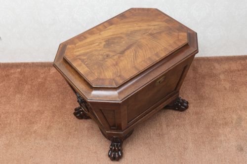 VERY GOOD REGENCY PERIOD CELLERETTE IN MAHOGANY - ADDITIONAL PHOTO 1