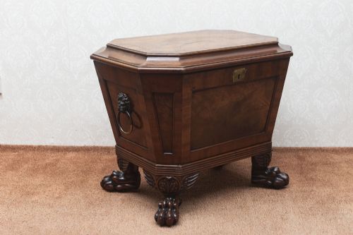 VERY GOOD REGENCY PERIOD CELLERETTE IN MAHOGANY - ADDITIONAL PHOTO 2