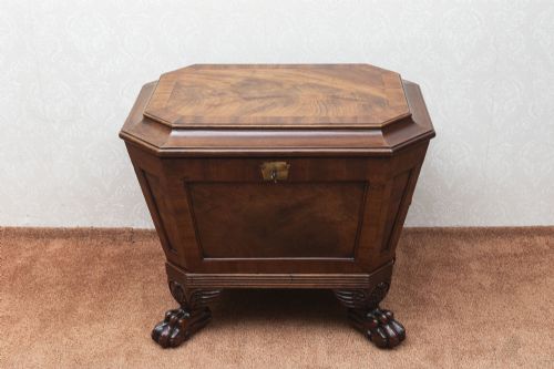 VERY GOOD REGENCY PERIOD CELLERETTE IN MAHOGANY - ADDITIONAL PHOTO 14
