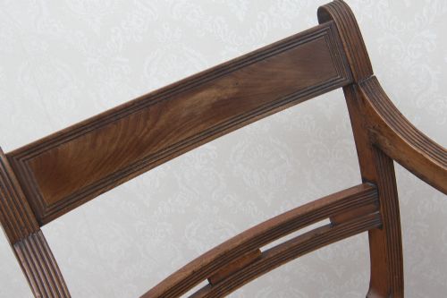 SHERATON PERIOD CARVERDESK CHAIR - ADDITIONAL PHOTO 5