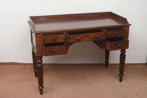 MAHOGANY WRITINGDRESSING TABLE - ADDITIONAL PHOTO 2