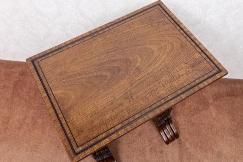 QUARTETTO OF MAHOGANY TABLES IN PERFECT CONDITION - ADDITIONAL PHOTO 1