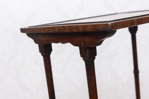 QUARTETTO OF MAHOGANY TABLES IN PERFECT CONDITION - ADDITIONAL PHOTO 7