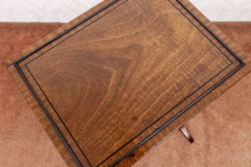 QUARTETTO OF MAHOGANY TABLES IN PERFECT CONDITION - ADDITIONAL PHOTO 9