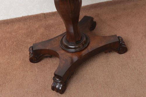 CLASSIC REGENCY PERIOD TEAPOY - ADDITIONAL PHOTO 1