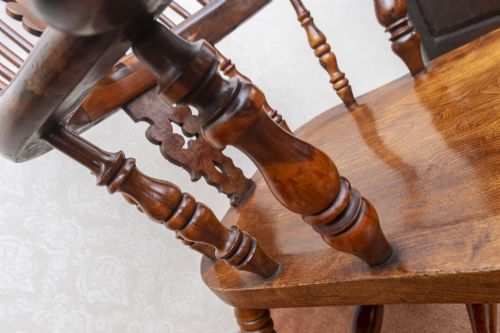 AN EXCEPTIONAL YORKSHIRE BROAD ARM WINDSOR CHAIR - ADDITIONAL PHOTO 7