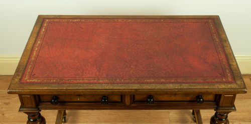 fig 2. Gillows Walnut Writing Table, Circa 1880