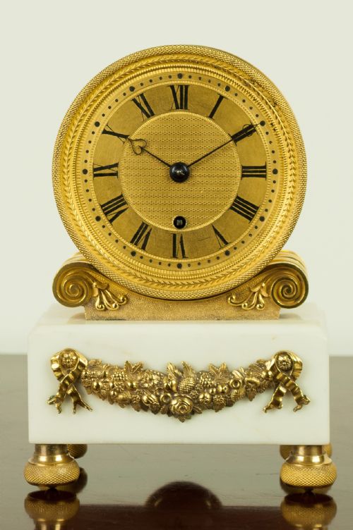 Small Mantel Clock by Yonge, the Strand London.