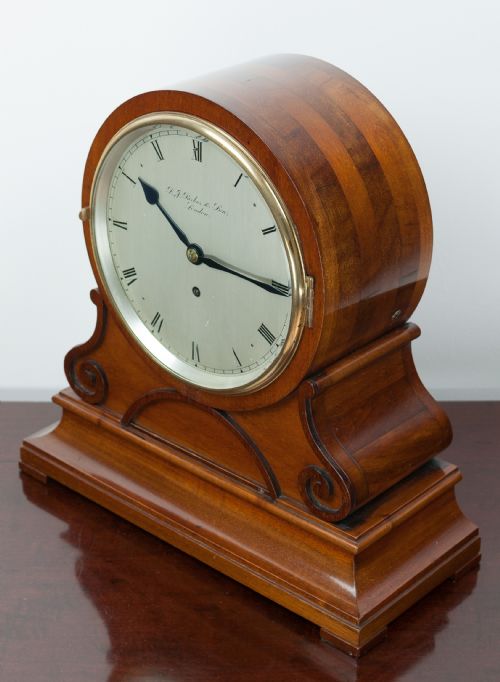 fig 2. Mantel/Bracket Clock By DJ Parkes London c.1890