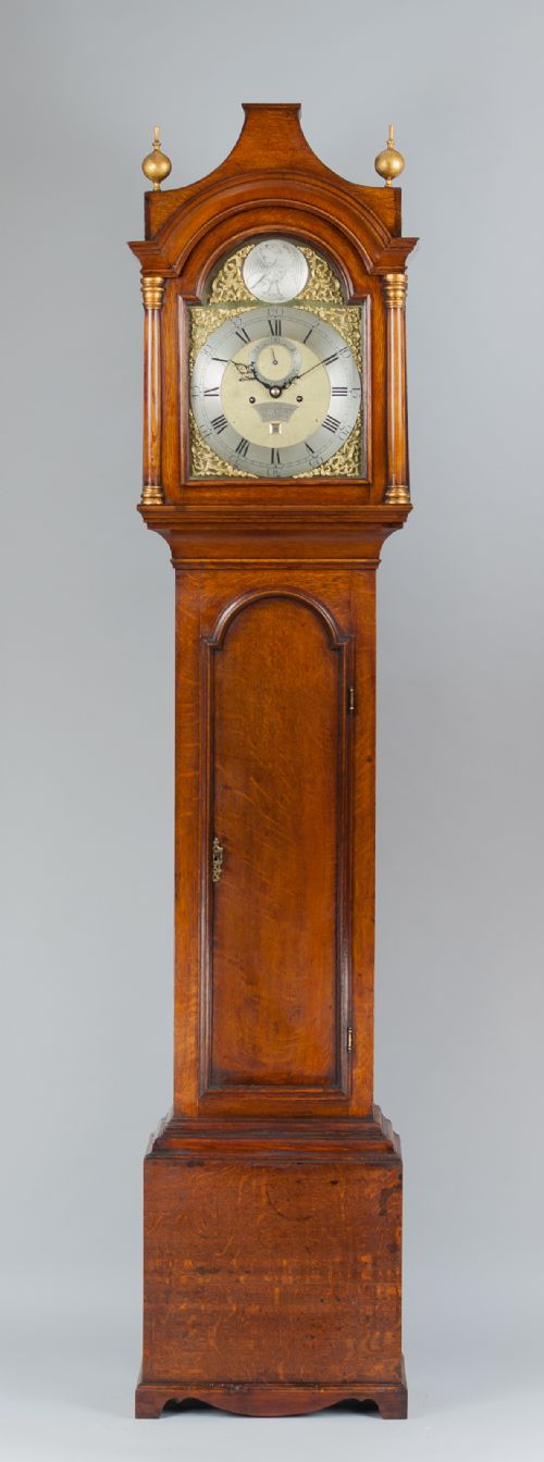 John Draper of Maldon, Oak Longcase Clock C.1760