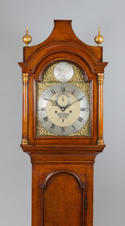 fig 2. John Draper Of Maldon, Oak Longcase Clock c.1760