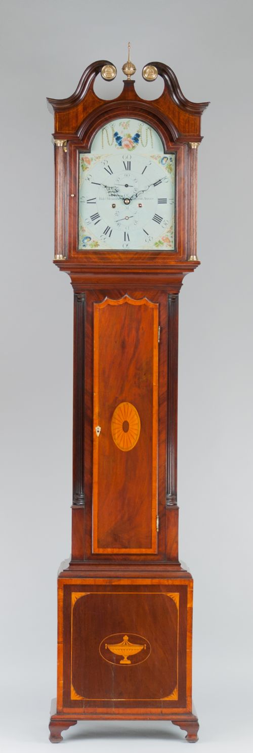 Robert Menzies of Coupar Angus - Mahogany Grandfather/longcase Clock Circa 1800.